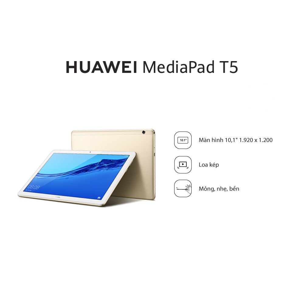 Máy Tính Bảng Huawei T5 10 (3GB/32GB) - Hàng Phân Phối Chính Hãng