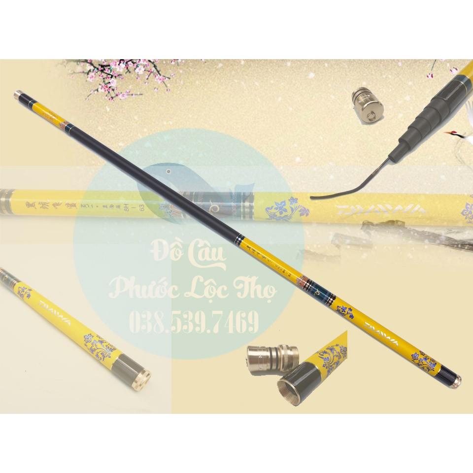 Cần Câu Tay 8H DAIWA 4m5 - 5m4 - 6m3 Lóng 115cm Cần đơn 8h