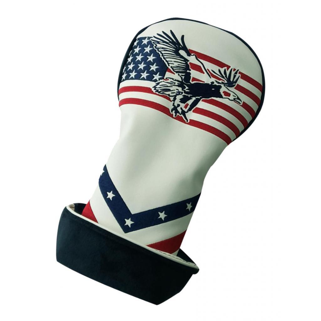 Golf Club Head Cover No. 1 Wood Driver Headcover Guard With Number Tag