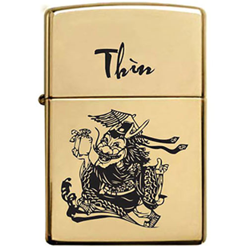 Bật Lửa Zippo 254B Khắc Hình Độc Đáo
