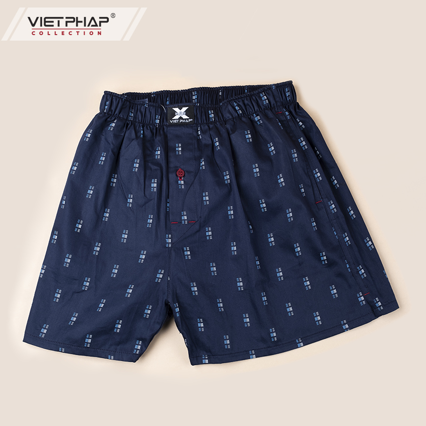 Quần Đùi Ngủ Cao Cấp VIỆT PHÁP/  Chất Liệu Cotton thoáng mát , thấm hút mồ hôi tốt 1901