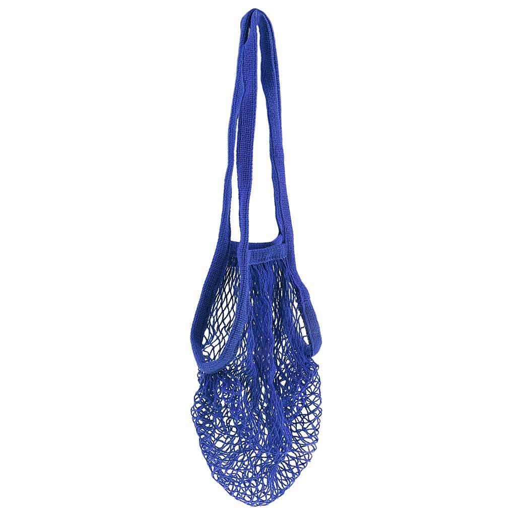 Pack of 2 String Cotton Shopping Grocery Bag Shopper Tote Mesh Turtle Bag