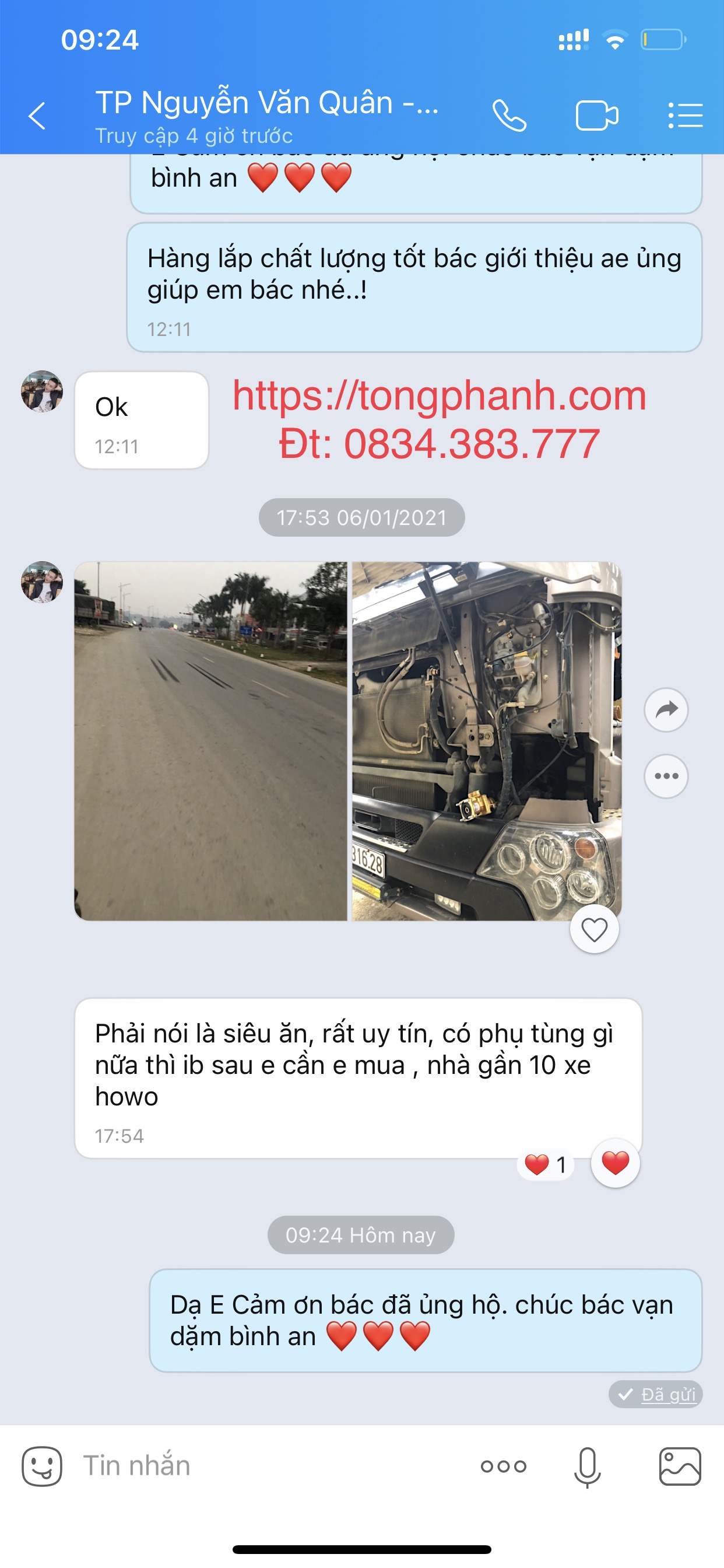 Tổng phanh xe tải Howo