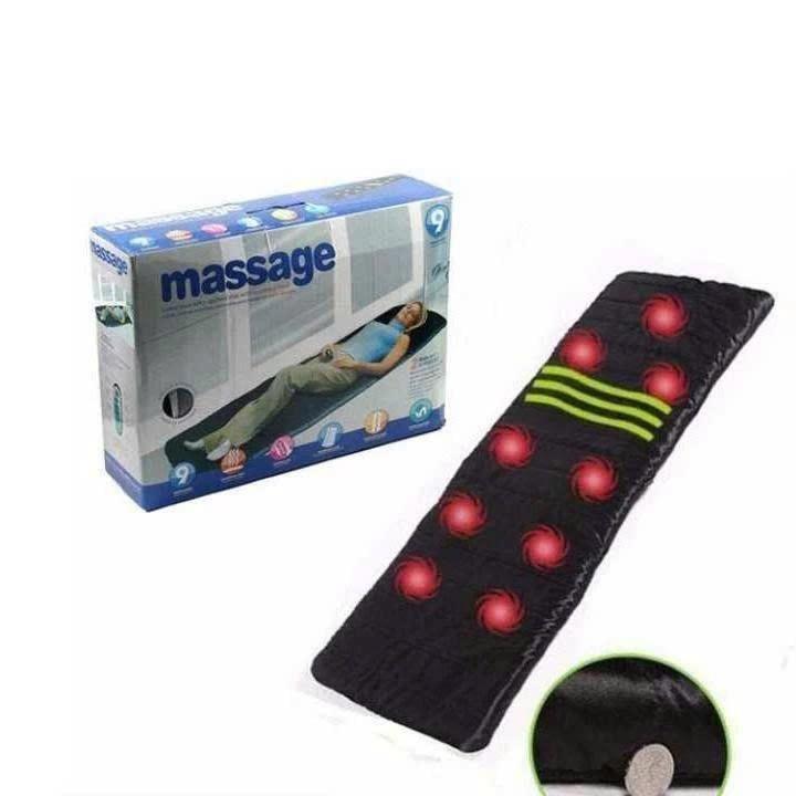 Đệm, Nệm Massage toàn thân LZ-332 ( 9 bi ) Mẫu Mới xoa bóp, bấm huyệt giúp giải toả căng thẳng