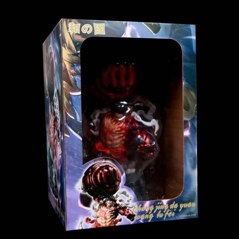 Mô Hình Figure One Piece Luffy Gear 4 cỡ lớn 43cm