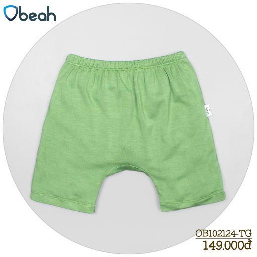 Obeah set bộ tay lỡ trắng phối xanh lam (sơ sinh) Fullsize 59 đến 90 cho bé từ 0 đến 24 tháng