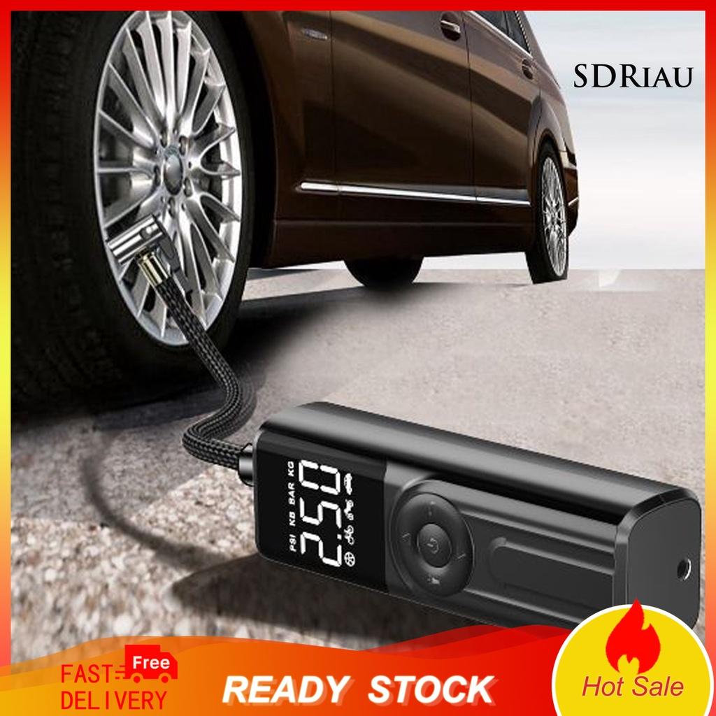 Máy Bơm Lốp Xe Hơi Burzahom Ig06 Mini Bằng Abs Không Dây Gọn Nhẹ Có Thể Sạc Lại