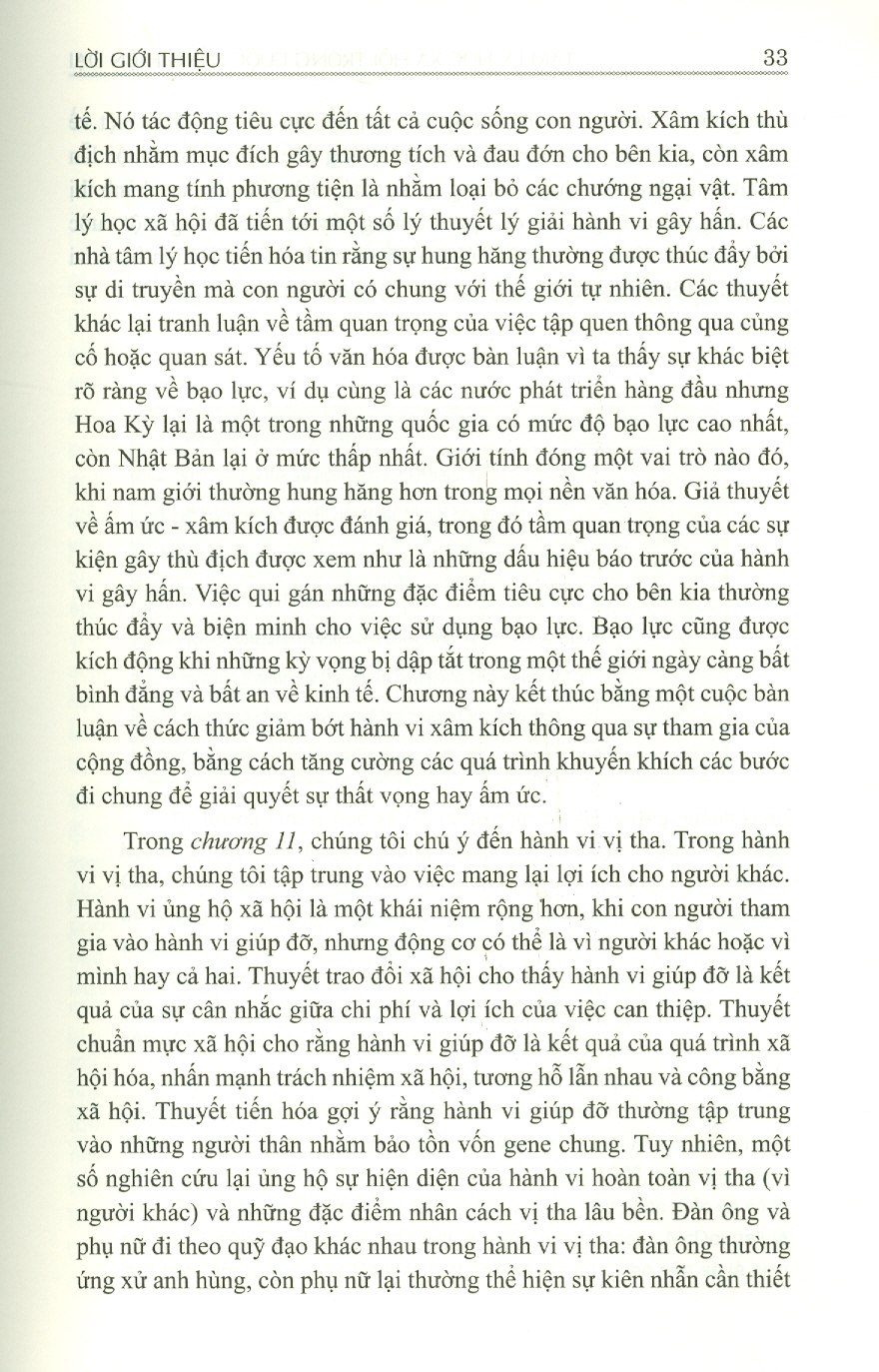 Tâm Lý Học Xã Hội Trong Cuộc Sống Hiện Đại - Bìa Cứng