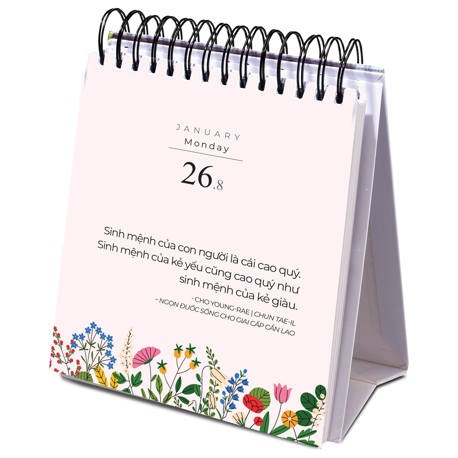 Lịch Bàn 2026 - Gieo Mầm Yêu Thương