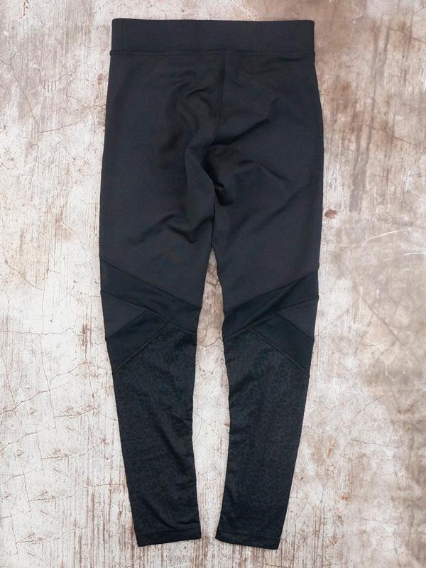 Quần Legging Oysho Leopard Leggings with Mesh Details- SIZE S