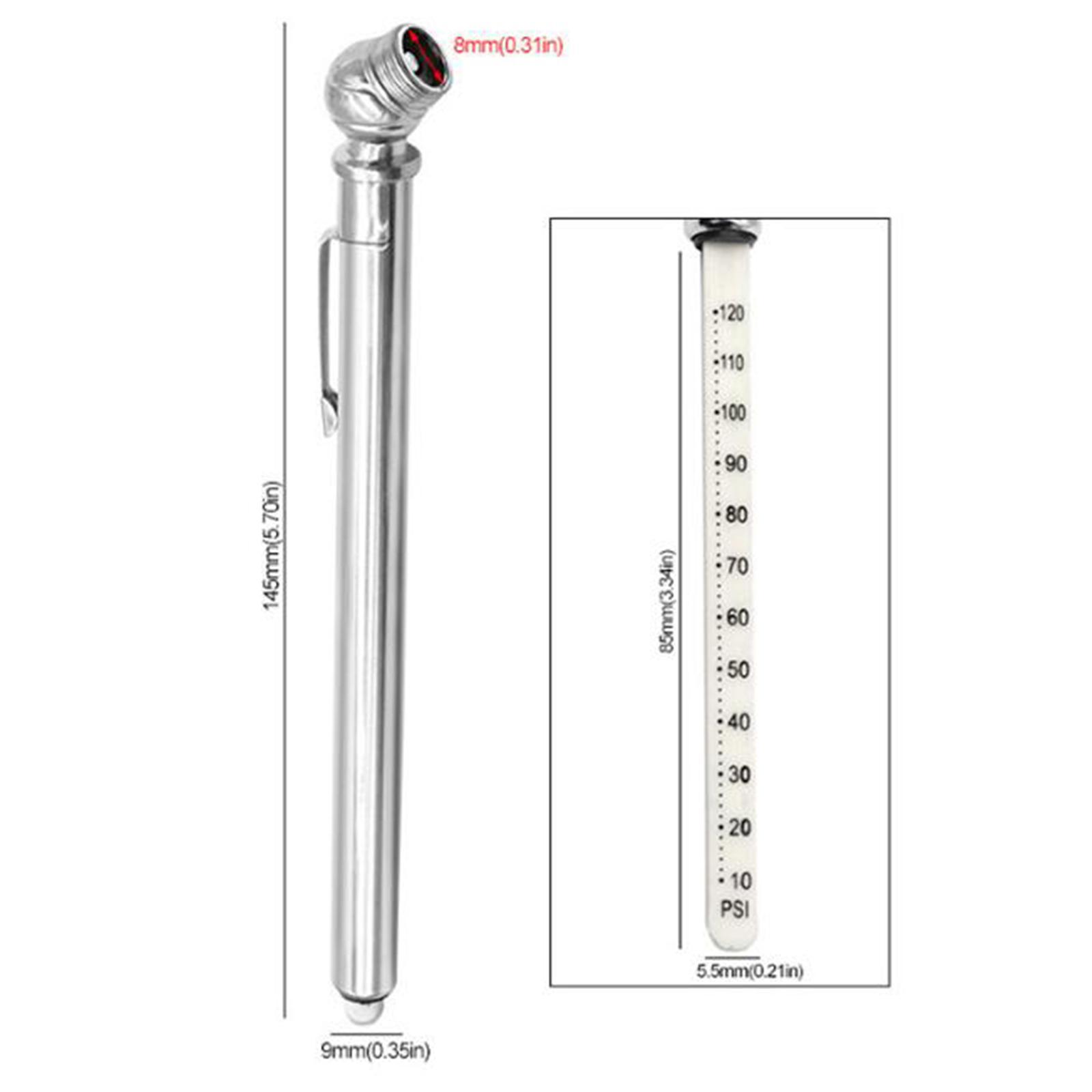 Vehicle Tire Gauge Mini Tire Air Pressure Test Tool for Truck Auto Suvs