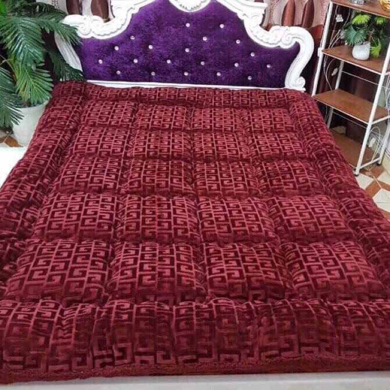 Chăn Lông Cừu Chữ Vạn Hàng Loại 1 Siêu Ấm Cao Cấp Dùng Mùa Đông