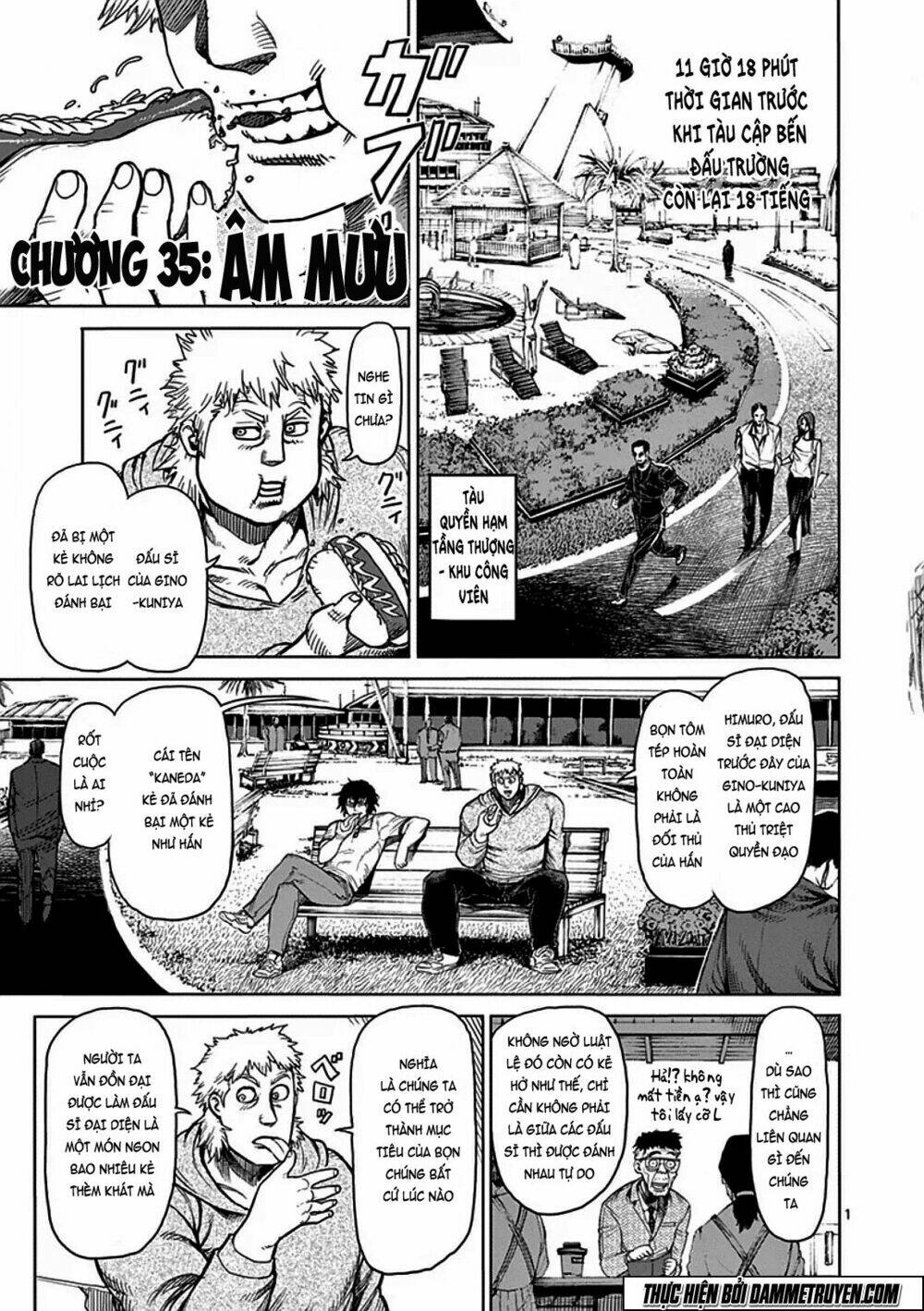 tokita ouma - đấu sĩ atula chapter 35 2