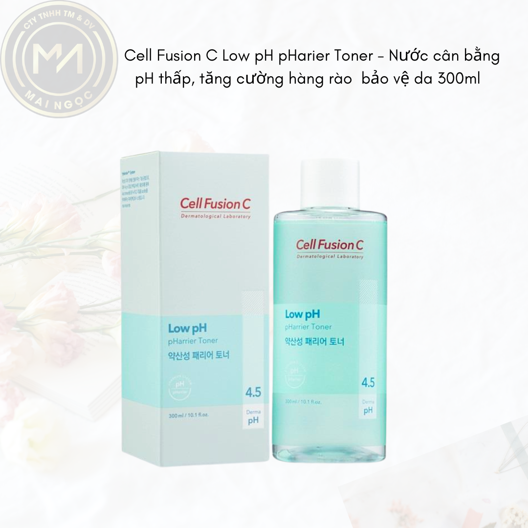 Nước cân bằng pH thấp, tăng cường hàng rào bảo vệ da - Low pH pHarrier Toner 300ml