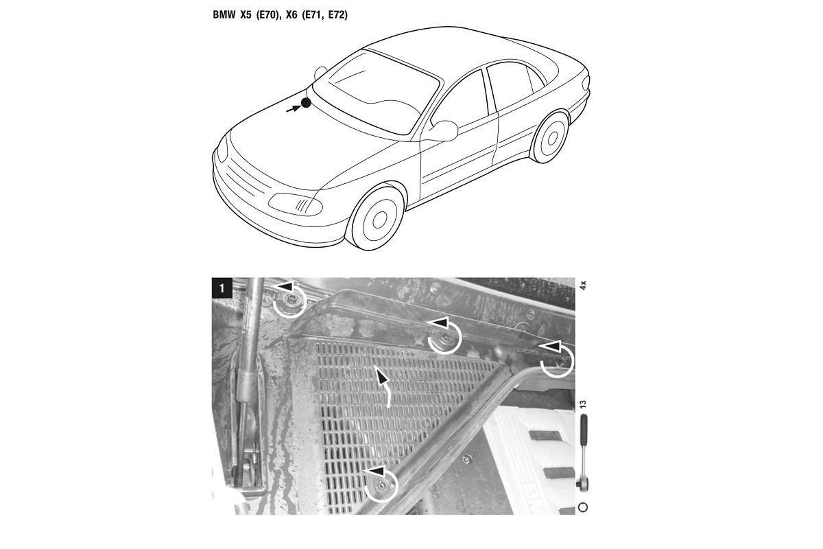 Lọc gió cabin (điều hòa) có than hoạt tính dành cho cho xe BMW X5, X6