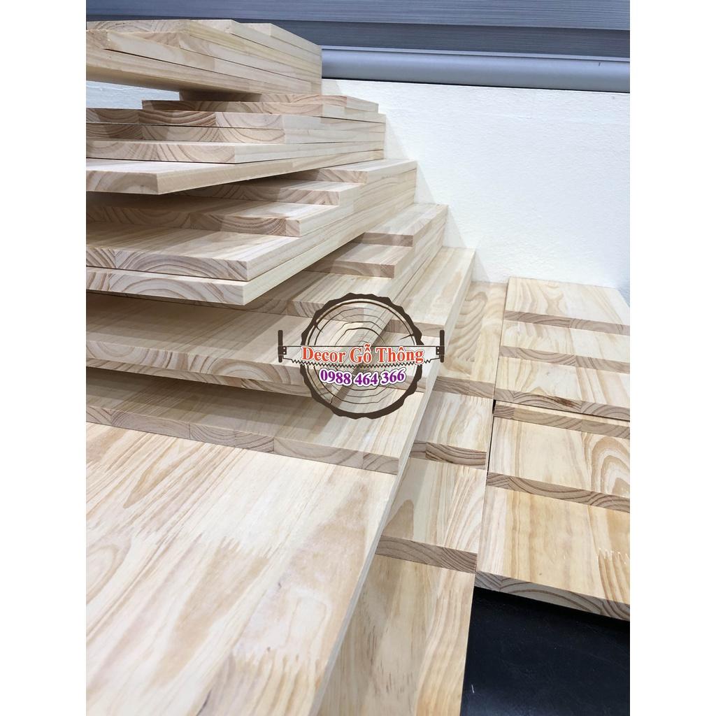 Tấm gỗ thông 10x40cm thẳng bào mịn đẹp