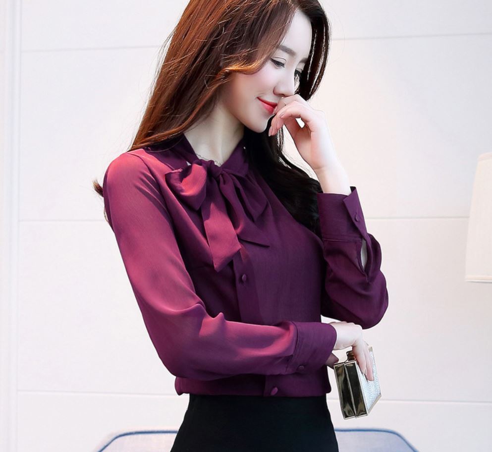 Áo kiểu selyna sang trọng