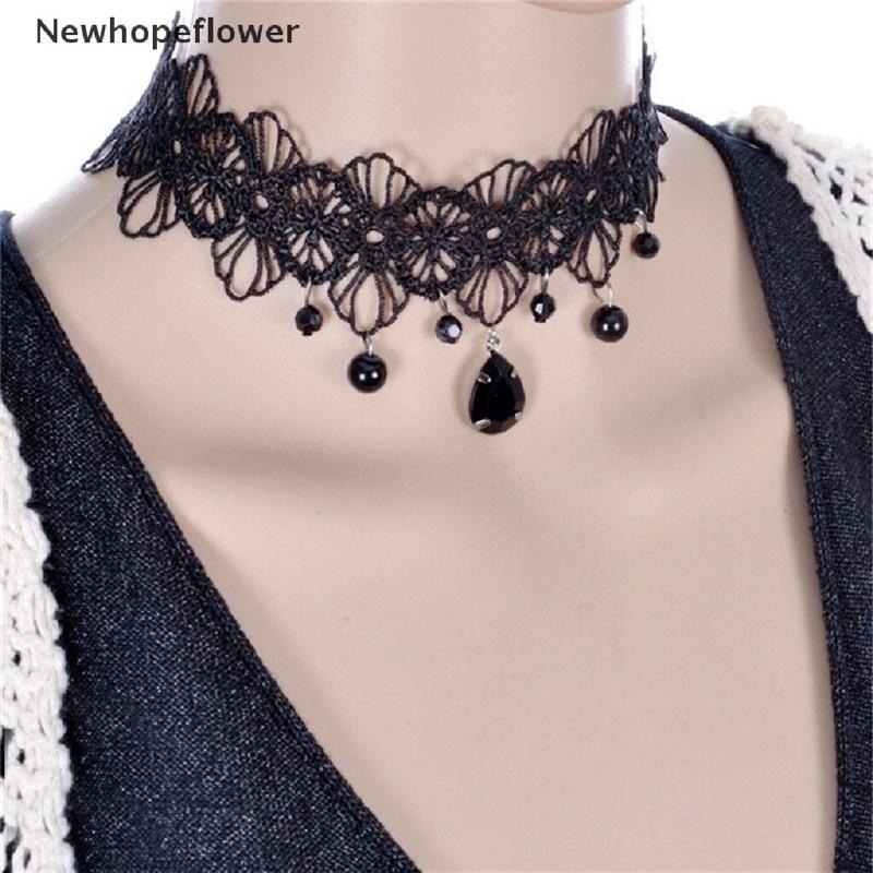 Vòng cổ choker ren phong cách gothic cổ điển xinh đẹp