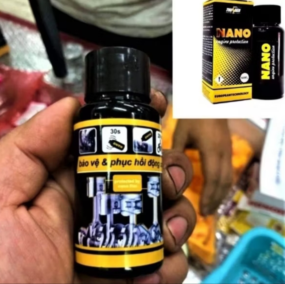 CHAI DUNG DỊCH NANO PHỤC HỒI BẢO VỆ ĐỘNG CƠ XE MÁY HÀNG CHUẨN