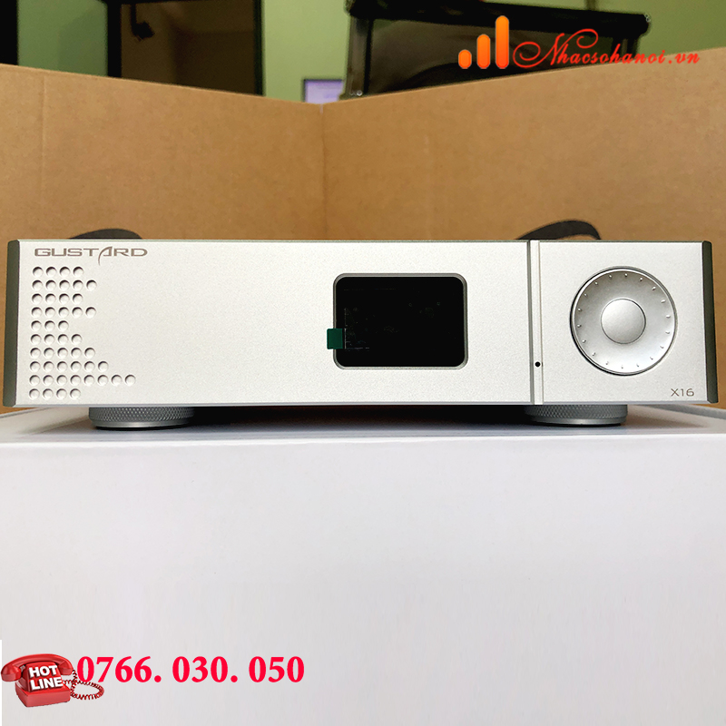 Giải Mã DAC GUSTARD X16 - MQA/ BLUETOOTH 5.0/ 32BIT/ 768kHZ/ DSD512-HÀNG CHÍNH HÃNG