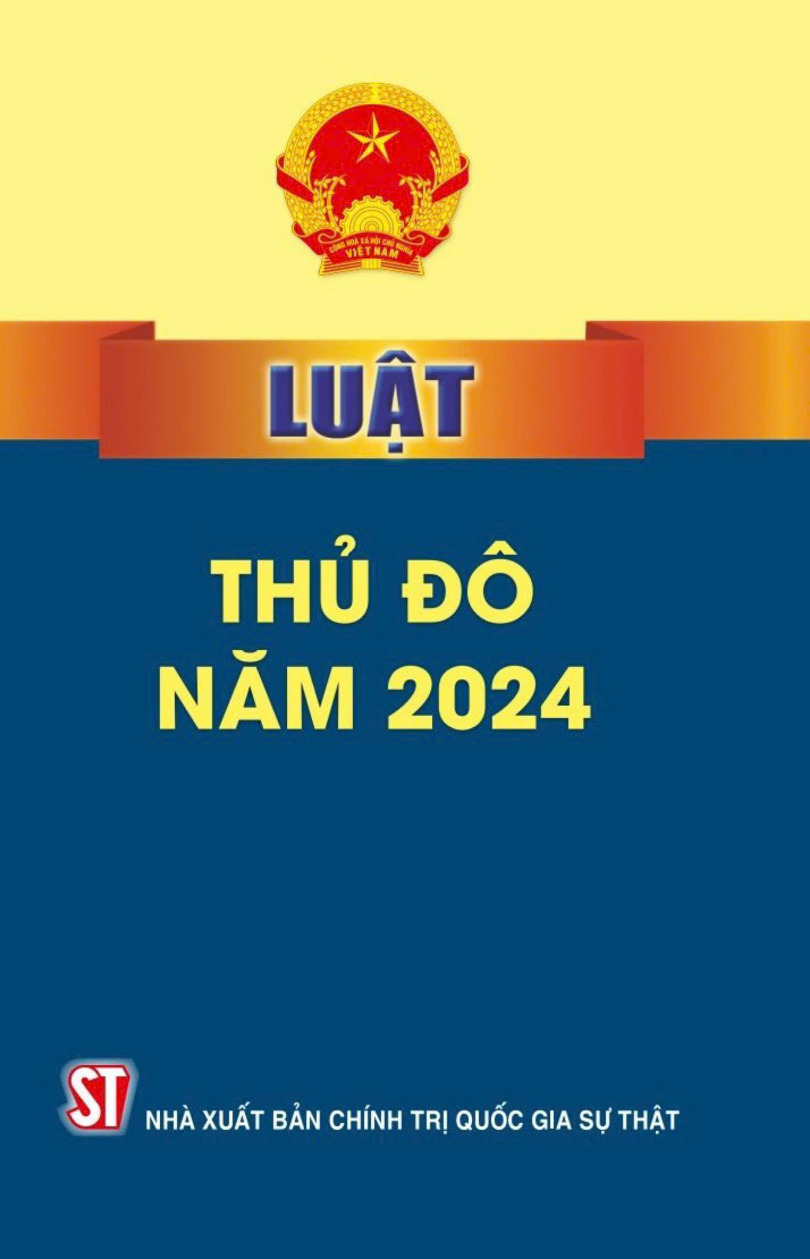 Luật thủ đô - bản in 2024