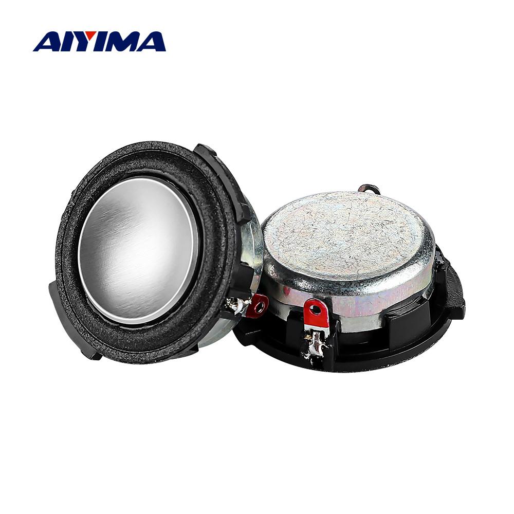 AIYIMA 2 Chiếc 1 Inch Âm Thanh Toàn Dải Loa Di Động 4 Ohm 4W Loa Trầm Loa Loa Rạp Hát Tại Nhà Hệ Thống Âm Thanh HARMAN Color: 8 Ohm Speaker