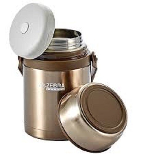 Bình Đựng Thức Ăn Giữ Nhiệt Inox  Zebra Thái Lan Picnic 1000ml 152435