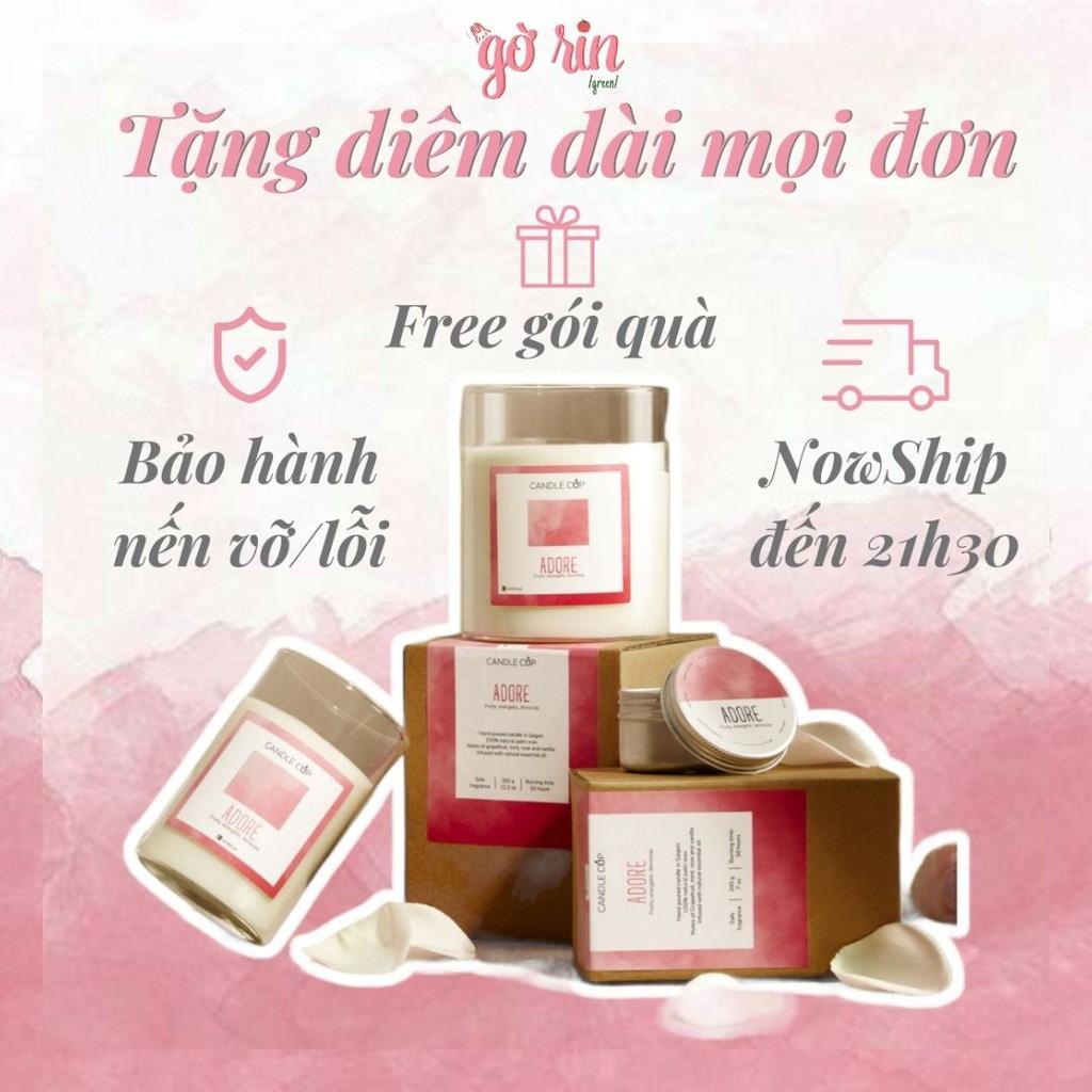 (18 mùi - size 350g) Nến Thơm Candle Cup - Đổi hũ lấy cây (18 mùi - 350g)