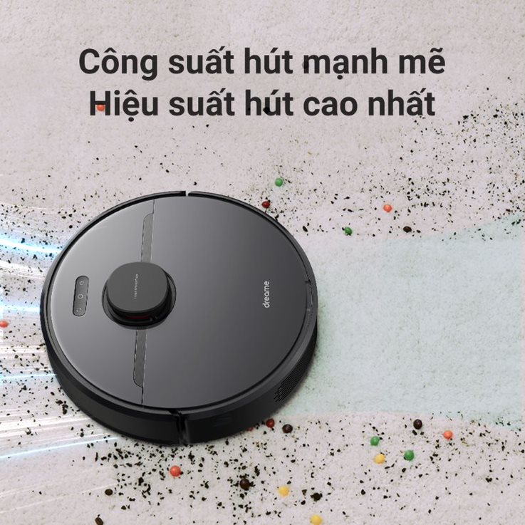 Robot Hút Bụi Lau Nhà Thông Minh Dreame D9 Pro - Lực Hút 4000Pa - Bản Quốc Tế - Hàng chính hãng