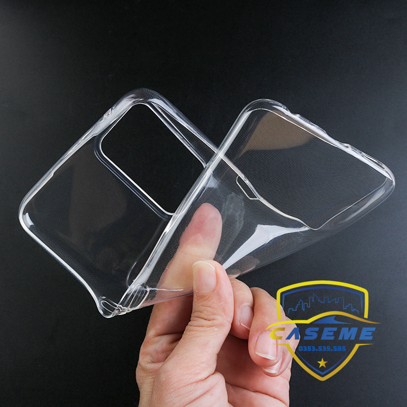 Ốp Lưng Dành Cho OPPO A76 Silicon Dẻo Trong Suốt Cao Cấp