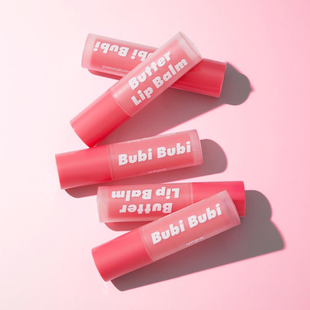 Son Dưỡng Môi Dưỡng Ẩm Cho Môi Mềm Mại Unpa Bubi Bubi Butter Lip Balm 3.8g