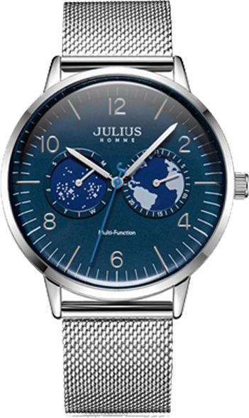 Đồng Hồ Nam Julius Homme JAH-117 Dây Thép