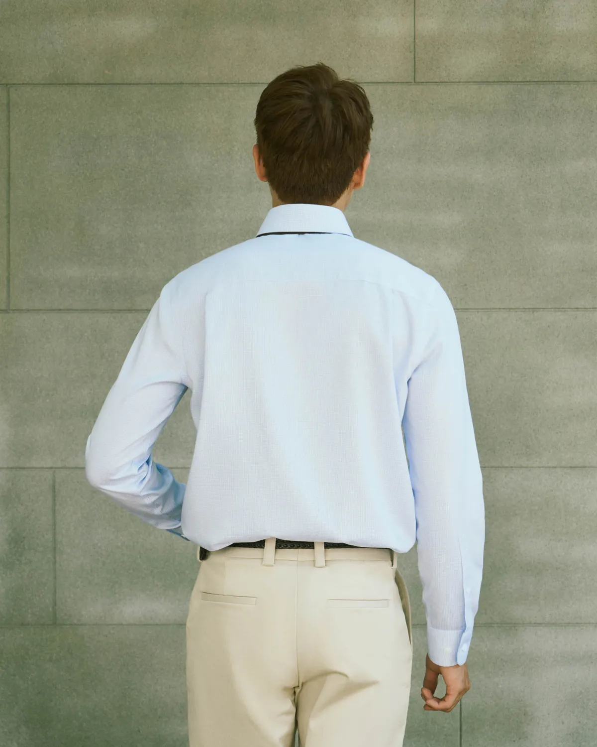 Áo sơ mi tay dài nam - Form Fitted - ROUTINE 10F25SHL008