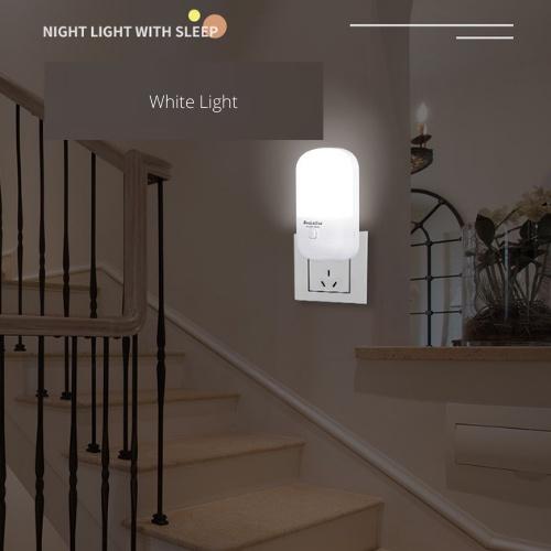 Đèn ngủ LED 2 chế độ màu vàng ấm và trắng có công tắc đèn