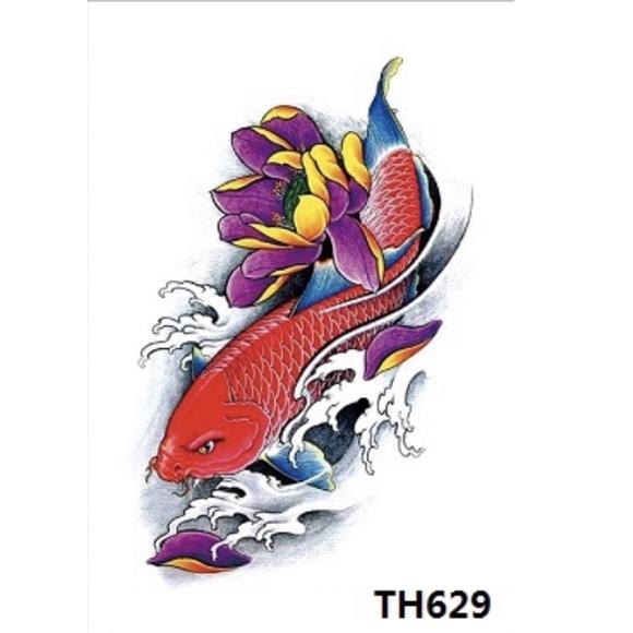 2 miếng hình xăm dán may mắn mẫu TH-629