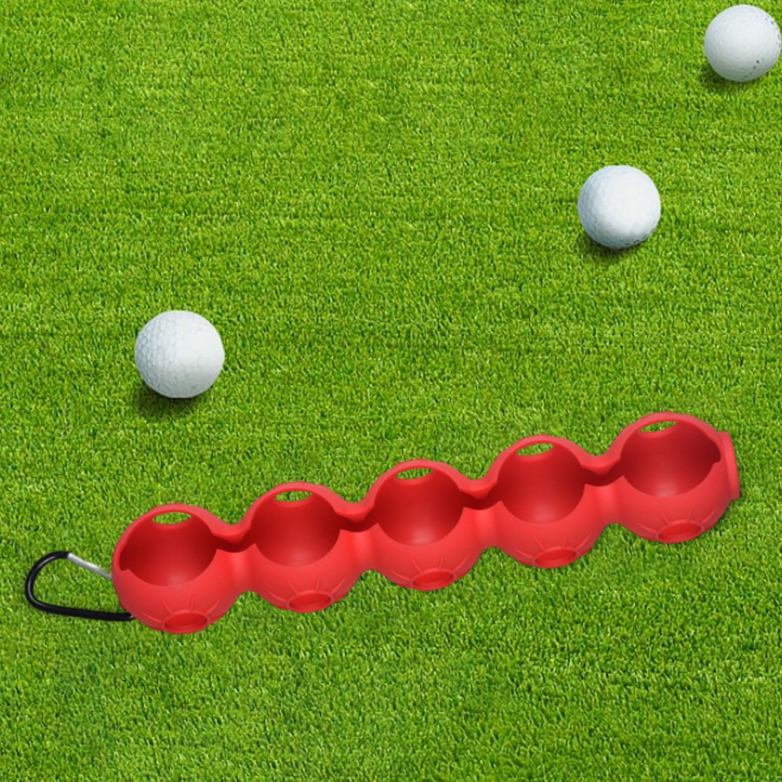 Golf Ball Pouch Case Waist Belt Bag for Outdoor Sports Golf Club Accessories