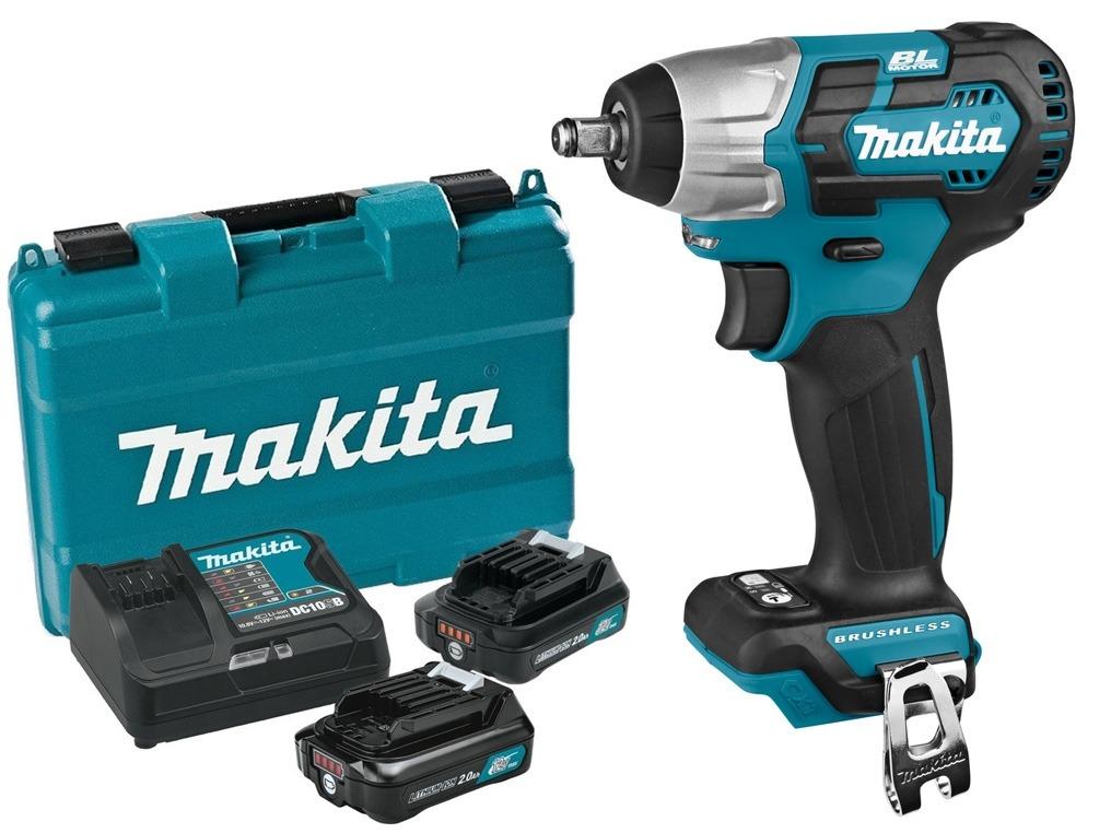 MÁY SIẾT BULONG DÙNG PIN 12V/2.0AH 160 NM MAKITA TW160DSAE - HÀNG CHÍNH HÃNG