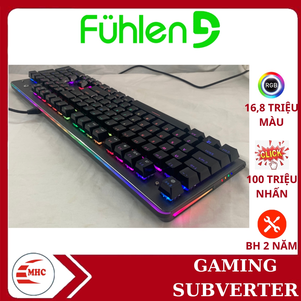 Bàn phím Fuhlen Subverter RGB – Optical Switch Mechanical Keyboard - Hàng Chính Hãng