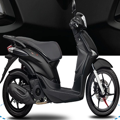 Xe máy Piaggio Liberty 125 ABS E3 S - Đen sần