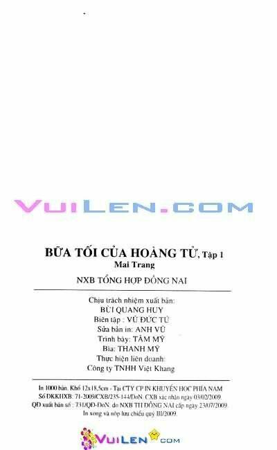 bữa tối của hoàng tử chapter 1 160