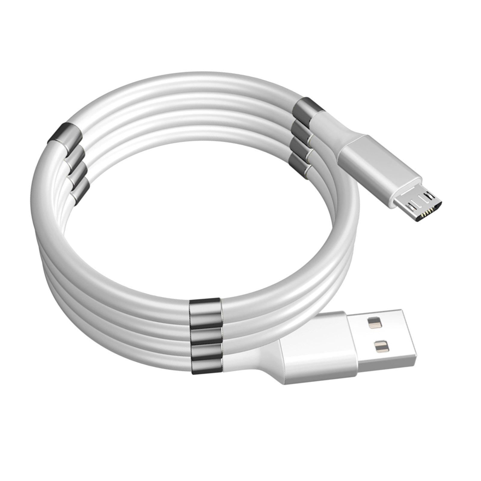 2.4A Magnetic 5.9ft Data Cord Durable Accessories Super Organized