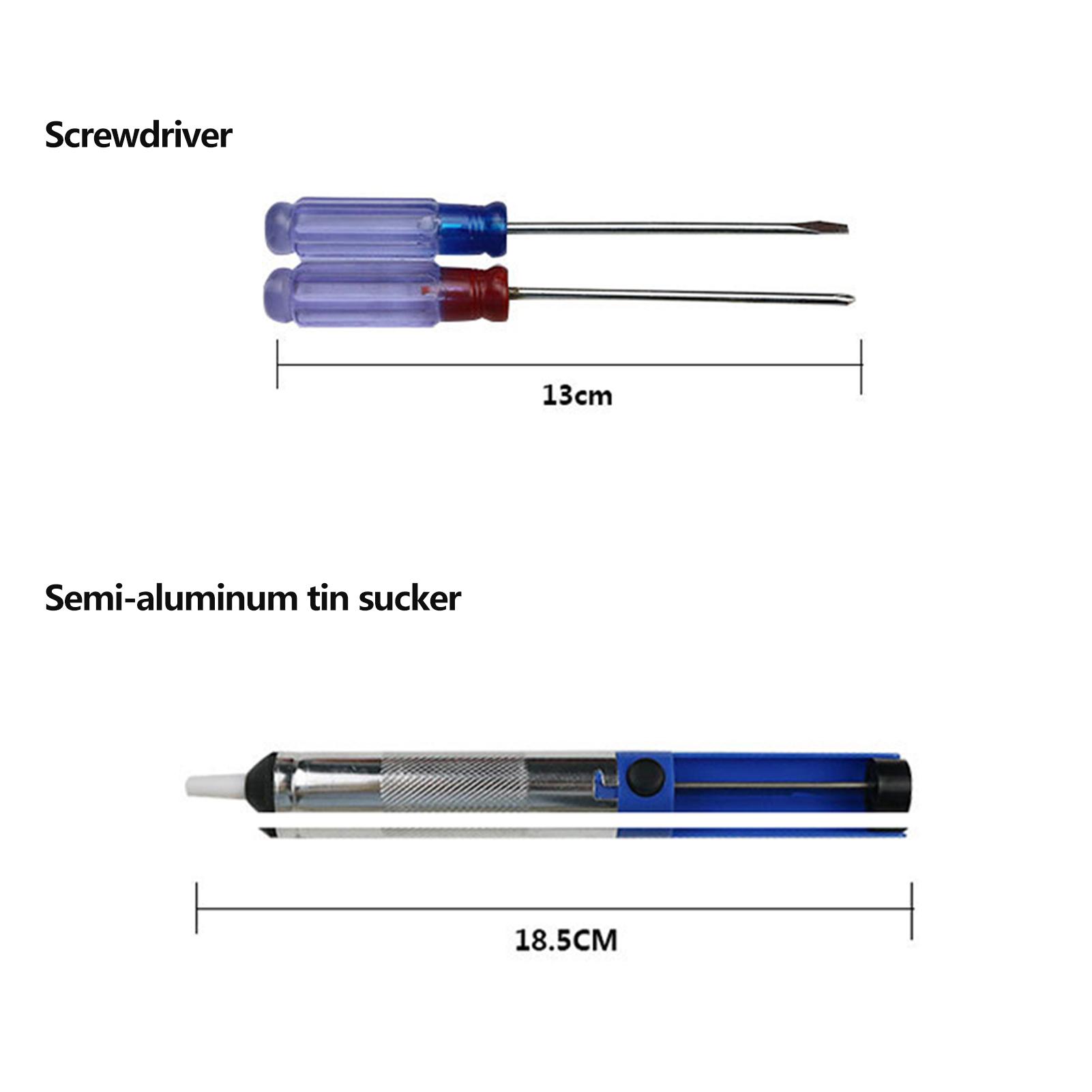 Electric Soldering Iron Set Temperature Adjustable Electric Soldering Iron Welding Tool Kit