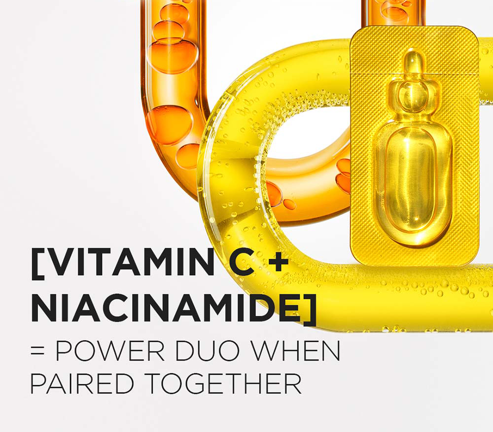 Tinh Chất Cô Đặc Garnier Skin Naturals Sáng Da Bright Complete Vitamin C Ampoule Serum 1.5ml x 12