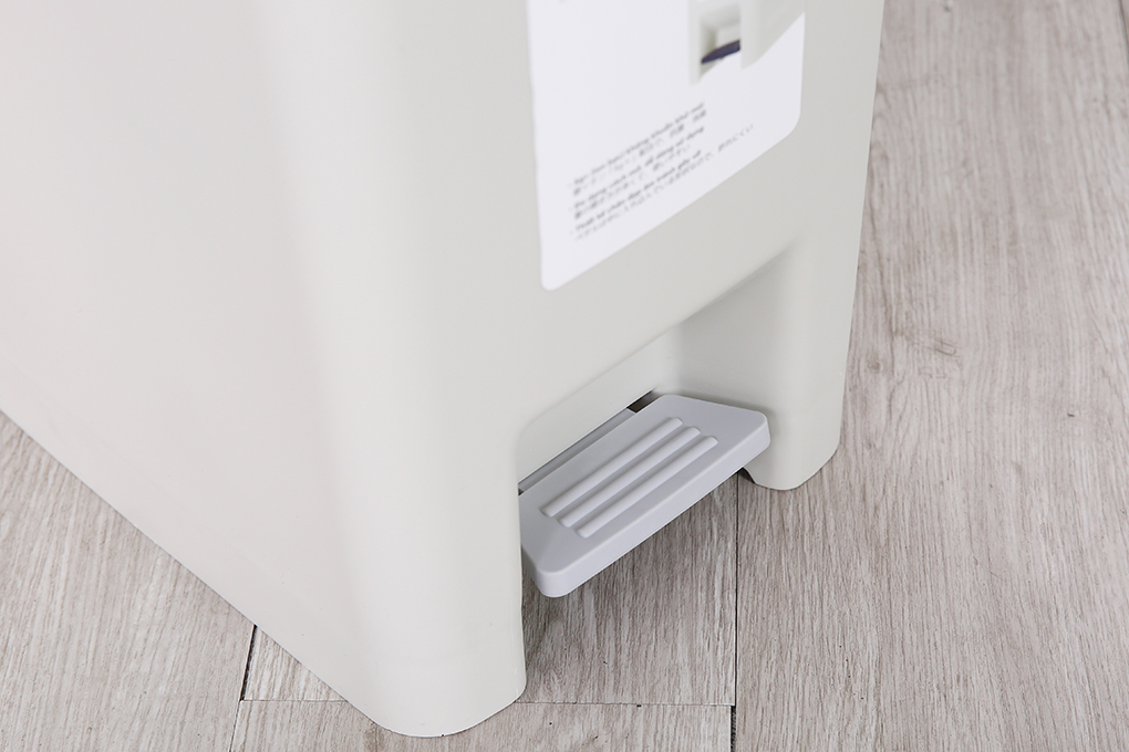 Thùng rác đạp chữ nhật Hiro 10L, 15L, 20L, 30L - Giao màu ngẫu nhiên