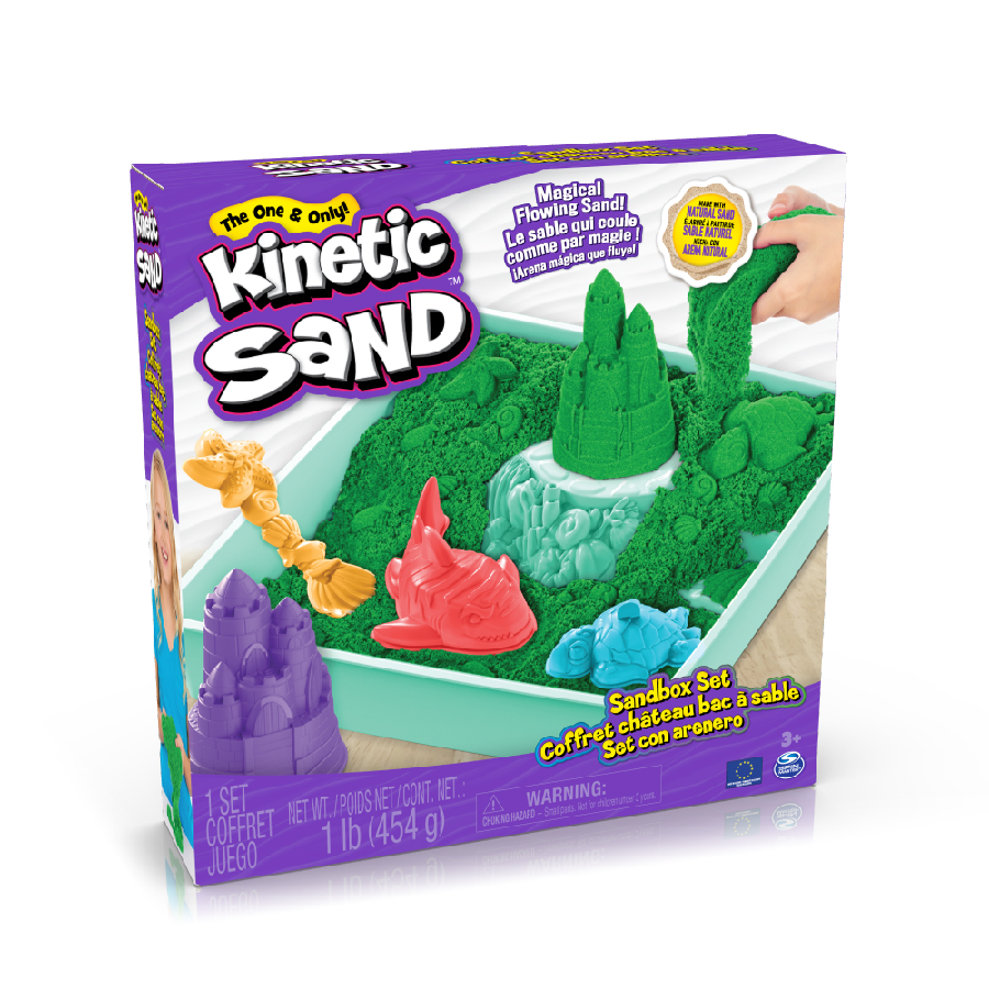 Đồ Chơi Bộ Cát, Dụng Cụ Và Khay Chơi Cát KINETIC SAND 6067800 - Giao hàng ngẫu nhiên