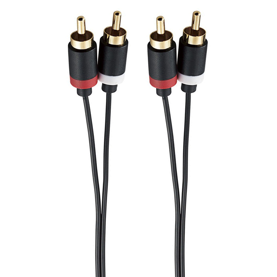 Cáp AV 2xRCA - 2xRCA ELECOM DH-WRN30 - Hàng Nhập Khẩu