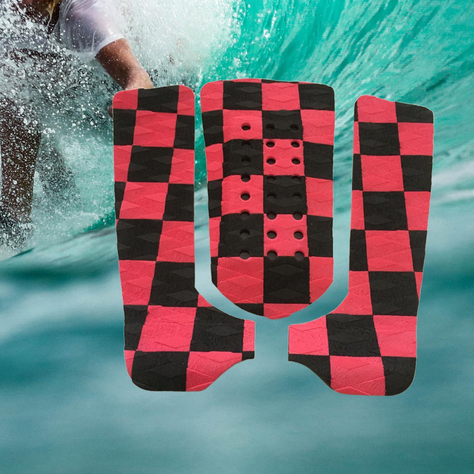 3x Deck  Surfing Padding Anti Slip Premium for Funboard Beginner
