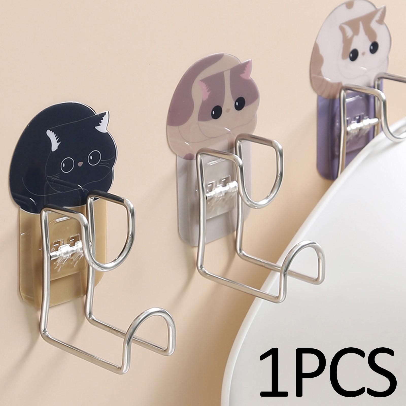 Bath Towel Hook, Robe Hook Holder, Multipurpose for Toilet Living Room Ceiling Kitchen Home Office