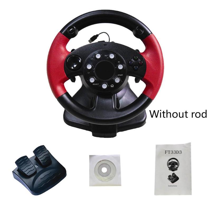 Tay Cầm Dạng Vô Lăng Chơi Game Cho Ft33D3 D7 Series Ps 3 / Ps 2 / Pc