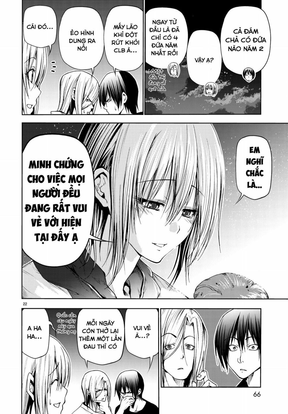 cô gái thích lặn - grand blue chapter 43 22